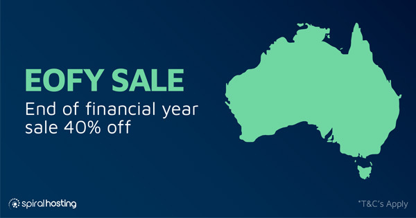 Australia EOFY Sale 40% Off!