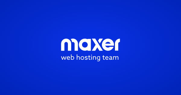 Maxer web hosting