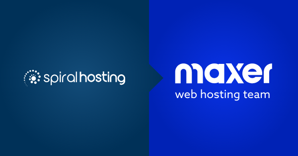 Spiral Hosting is now Maxer Host