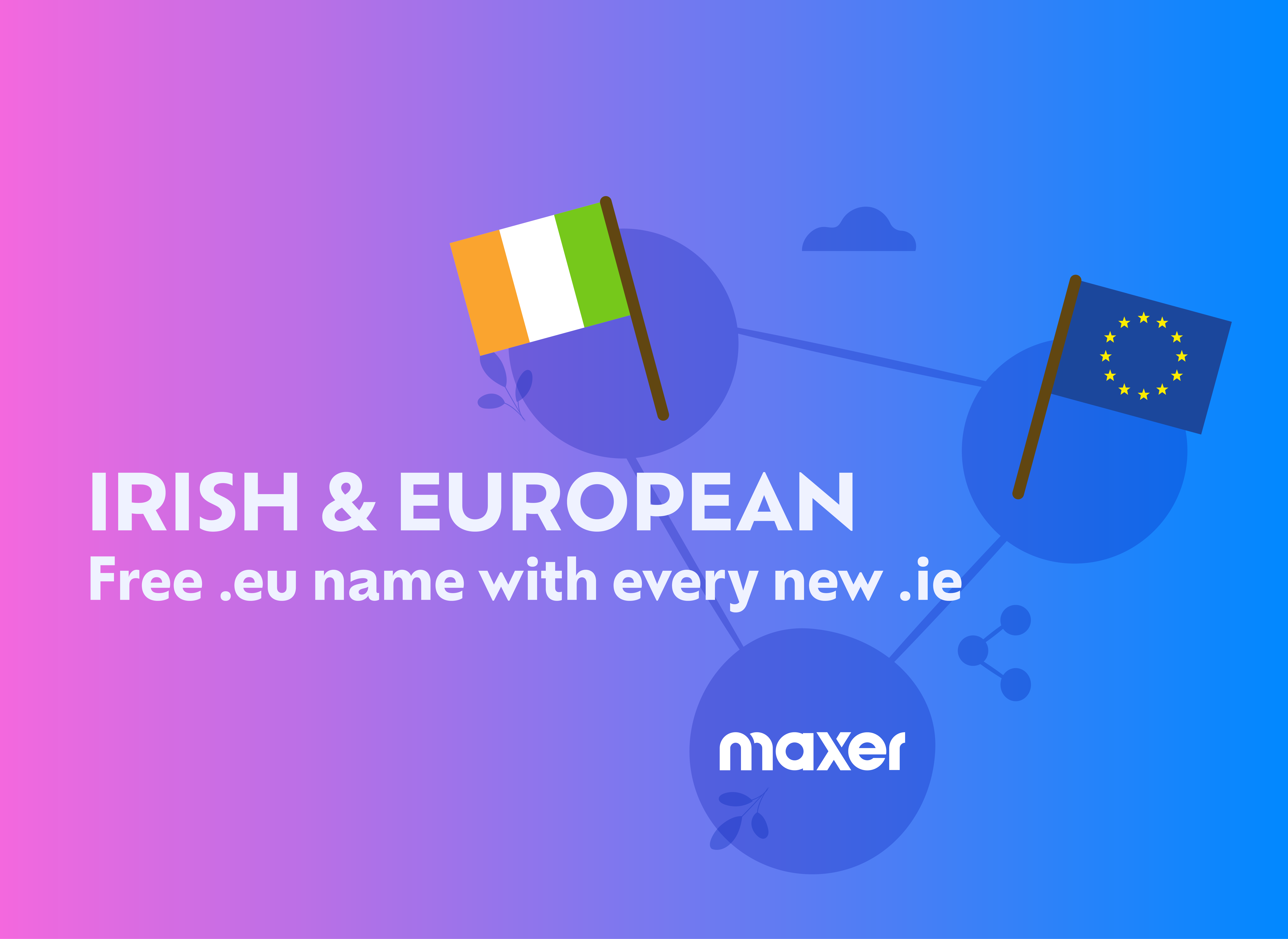 Irish & Euopean - Free .eu with any new .ie name